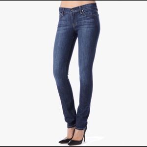 7 For All Mankind Roxanne Mid-rise Jeans
